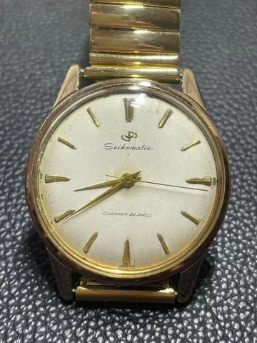 SEIKO Seikomatic DIASHOCK 남성용 손목시계 골드