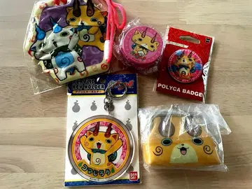 [새상품] 요괴워치 파우치 아크릴 키링 굿즈 세트 코마지로