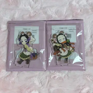 귀멸의 칼날 결실의 가을 축제 코쵸우 시노부 카마도 네즈코 아크릴 스탠드