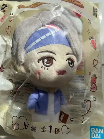 BTS TinyTAN Sweet Time 테테 봉제 인형 제일복권 미개봉