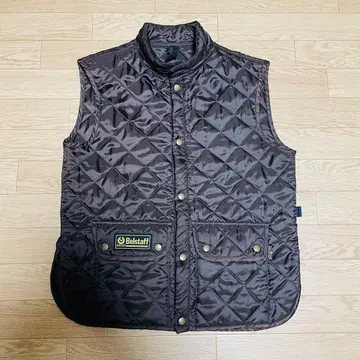 00s 벨스타프 belstaff 퀼팅 베스트 이탈리아제 브라운