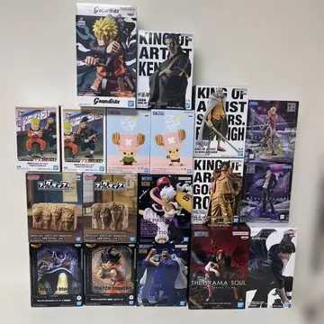 원피스 NARUTO 주술회전 드래곤볼 피규어 묶음 판매