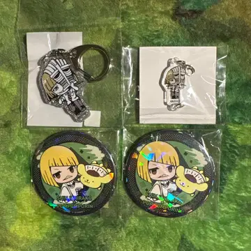 BLEACH 히라코 신지 캔뱃지 라메 아크릴 키링 아크릴 참