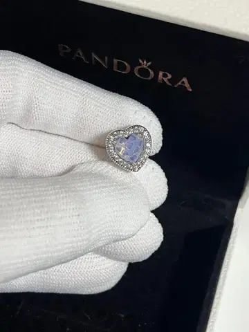 판도라 하트형 참 라벤더