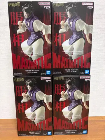 주술회전 CHISO MAXIMATIC 피규어 쵸소우 4개