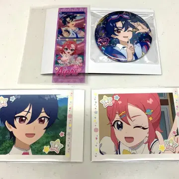 비밀의 아이프리 아이프리 점핑 로켓 스바루 오토메 캔뱃지 책갈피