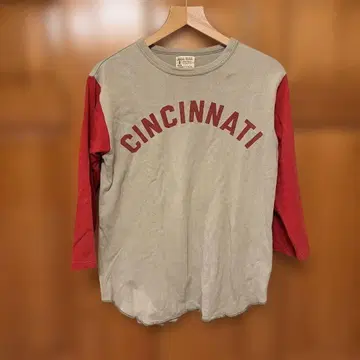 볼 파크 신시내티 7부 소매 티셔츠 리얼 맥코이