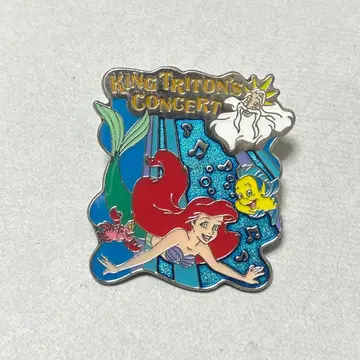 [디즈니] 인어공주 콘서트 핀 배지