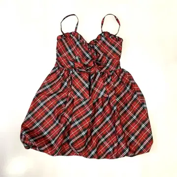 y2k 00s 헤이세이 갸루 TRALALA 계열 체크 펑크 리본