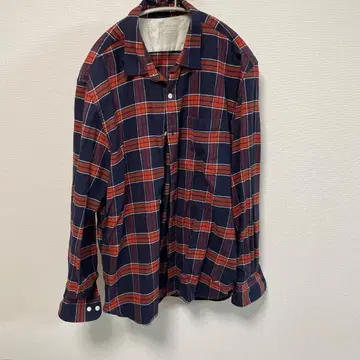 무인양품 체크 셔츠 XL