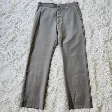 [컨디션 최상 사이즈 3 울 모헤어] marka 울 슬랙스 일본제 L