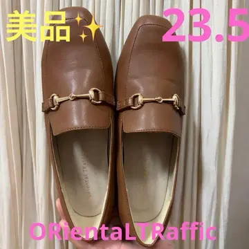 [ 새상품급 ] ORientaLTRaffic 펌프스 로퍼 브라운