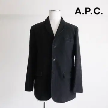 [ 프랑스제 ] A.P.C. 코튼 몰스킨 3B 테일러드 자켓