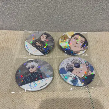 주술회전 고죠 사토루 게토 스구루 캔뱃지