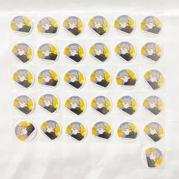 하이큐 스가와라 코시 현수막 캔뱃지