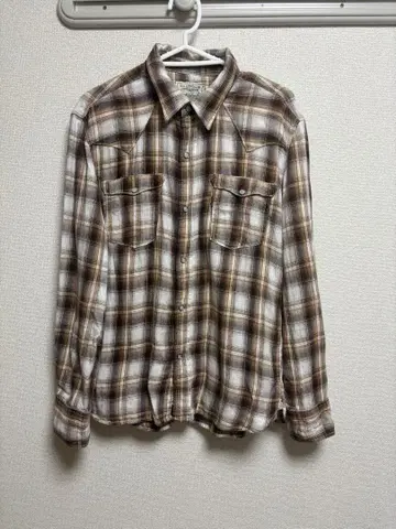 USA제 Levi's 체크 셔츠 긴팔