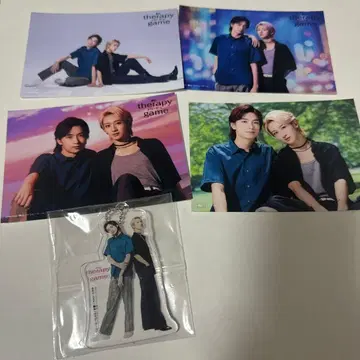 무대 테라피 게임 미나토 시즈마 페어 브로마이드 아크릴 키링