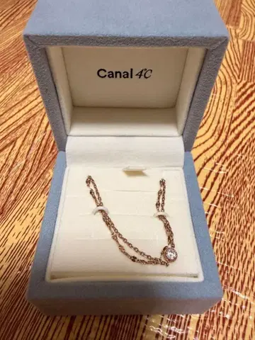 Canal 4C 실버 체인 팔찌