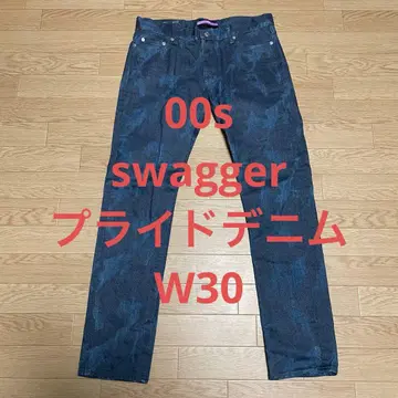 00s 스와거 Swagger 프라이드 데님 코팅 w30 우라하라