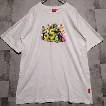 Nintendo 슈퍼 마리오브라더스 35주년 T셔츠 XL 닌텐도