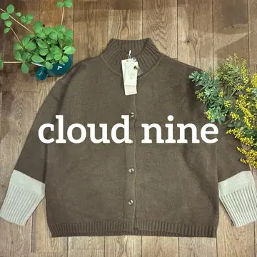 새상품 Cloudnine 브라운 가디건 M-L