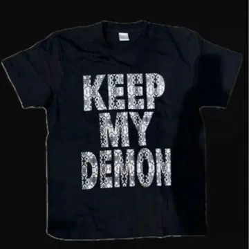 moneysex888 KEEP MY DEMON T셔츠 블랙