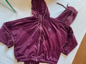 adidas 오리지널스 셋업 자켓 팬츠 세트 벨로아