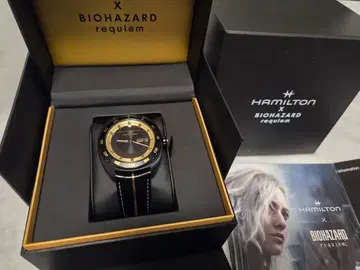 해밀턴 HAMILTON 바이오하자드 BIOHAZARD 그레이스 손목시계