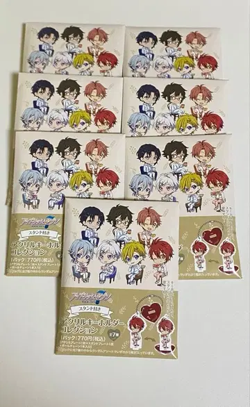 아이돌리쉬 세븐 스탠드 포함 아크릴 키링