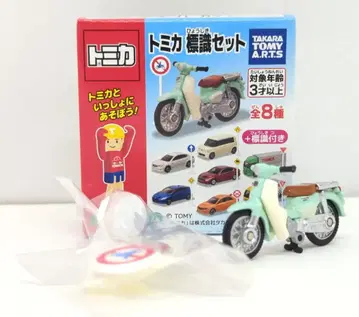 타카라토미아츠 토미카 표식 세트 10 혼다 슈퍼 커브 10-1