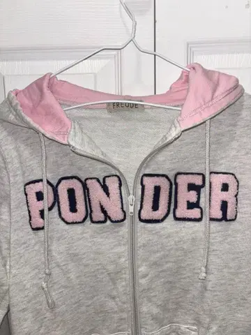 헤이세이 여자 y2k 페어리 그런지 후드티 핑크 그레이