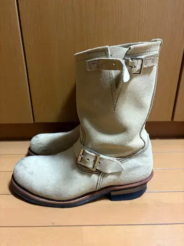 8D 12년 레드윙 redwing 8268 스웨이드 크림슨 엔지니어