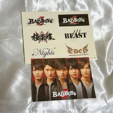 BAD BOYS J BBJ 극장판 엽서 스티커 극락 나비 나카지마 켄토