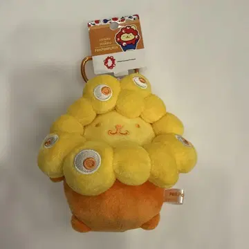 산리오 최애 컬러 폼폼푸딩 카라비너