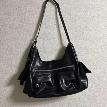 LUV CODE leather shoulder bag
