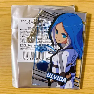 이나즈마 일레븐 비크로 인기 투표 기념 아크릴 카드 키링 울비다