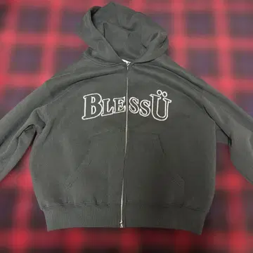 BLESSU 지퍼 후드티
