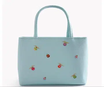 이자와야 스카이블루 자수 토트백 미야비백 [코스즈]