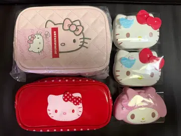 산리오 키티 묶음 판매 파우치 펜 케이스