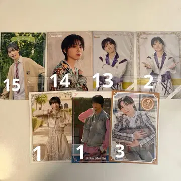 모리타 리쿠 엽서 세트