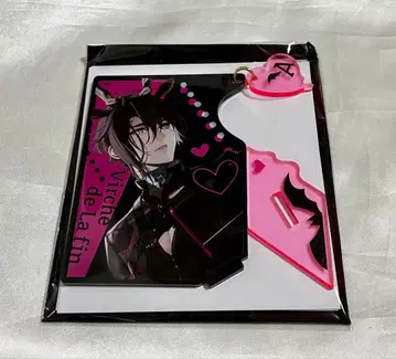 종원의 비르슈 종빌 카드형 하트 귀걸이 아크릴 스탠드 아돌프