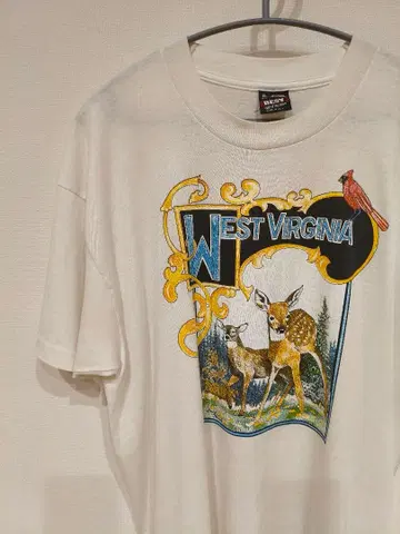 싱글 스티치 T셔츠 USA제 XL 페이드 빈티지