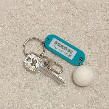 하이큐!! 아오바죠사이 고교 열쇠 참 키링