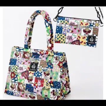 히스테릭 미니 패치워크 토트백 사코슈 포함