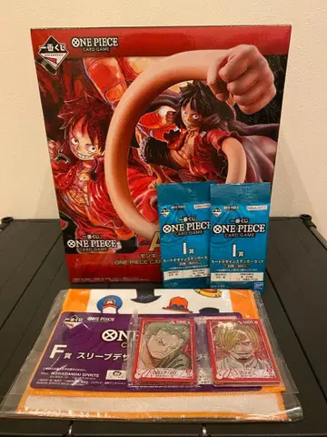 제일복권 원피스 카드 게임 A상 몽키 D 루피 피규어 모음