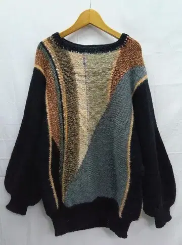 스웨덴제 빈티지 구제 의류 핸드메이드 니트