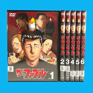 새상품 케이스 DVD [ 더 퍼스트 슬랩 ] 전 6권 미나미 카츠히사