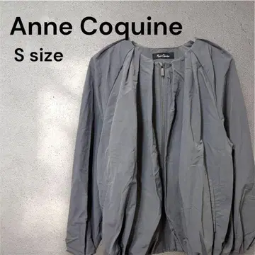 앙코키누 노카라 블루종 그레이 샴브레이 라이트 아우터 S