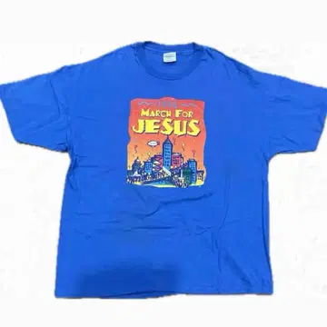 90s 싱글 스티치 Hanes XXL 양면 프린트 T셔츠