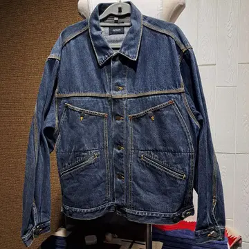 데님 커버올 데님 자켓 L 워크 자켓 아메카지 구제 의류